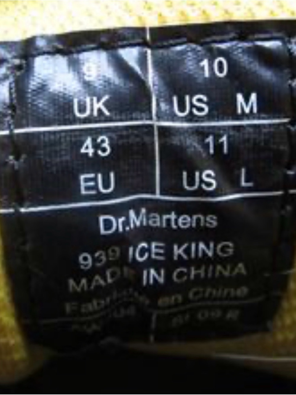 Dr. Martens Adventure Time Ice King Boots, 10M/11L (Unisex) graphic leather - Picture 7 of 8